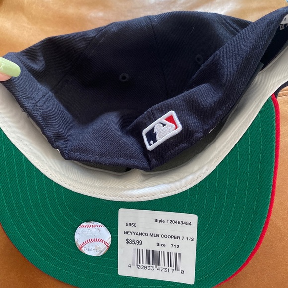 New York Yankees New Era MLB Team 59Fifty Hat Genuine Baseball Cap - Picture 2 of 4